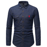 CowboyKi 2 - Long Sleeves Shirt for Men - Sarman Fashion - Wholesale Clothing Fashion Brand for Men from Canada