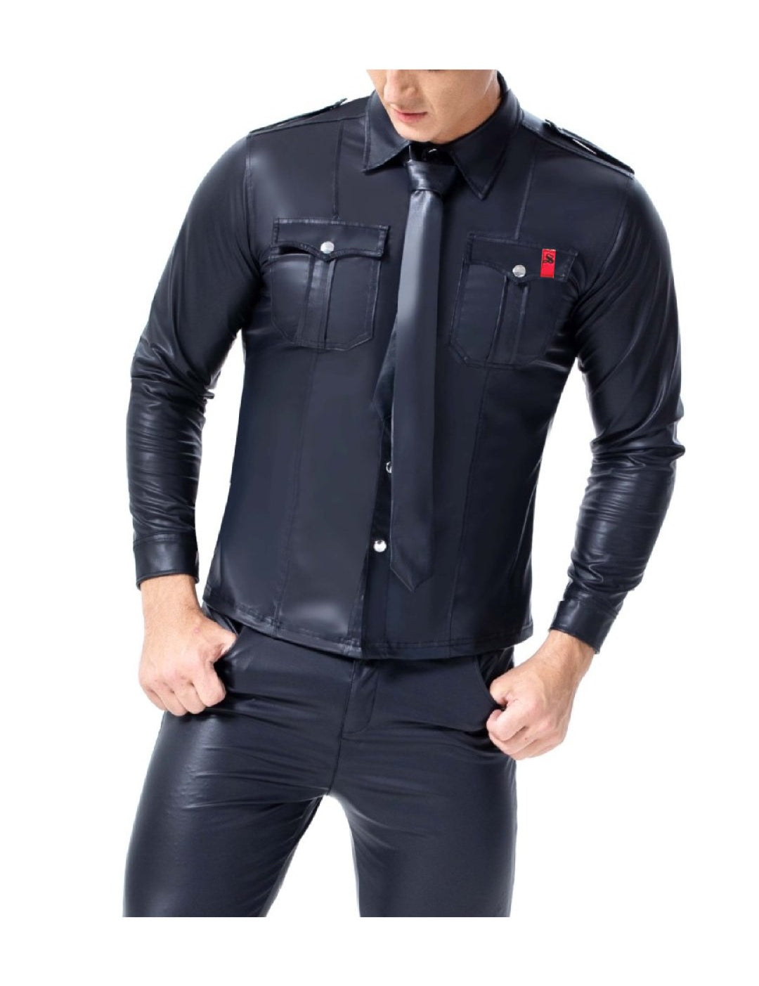 CowboyPU 2 - Long Sleeves Shirt for Men - Sarman Fashion - Wholesale Clothing Fashion Brand for Men from Canada