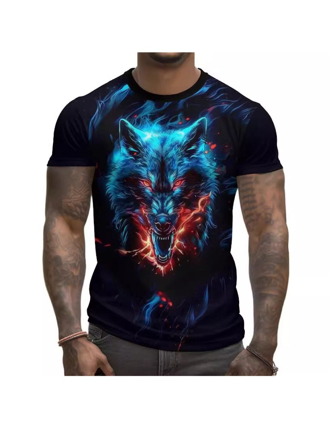 Darkcuza 2 - T-Shirt for Men - Sarman Fashion - Wholesale Clothing Fashion Brand for Men from Canada