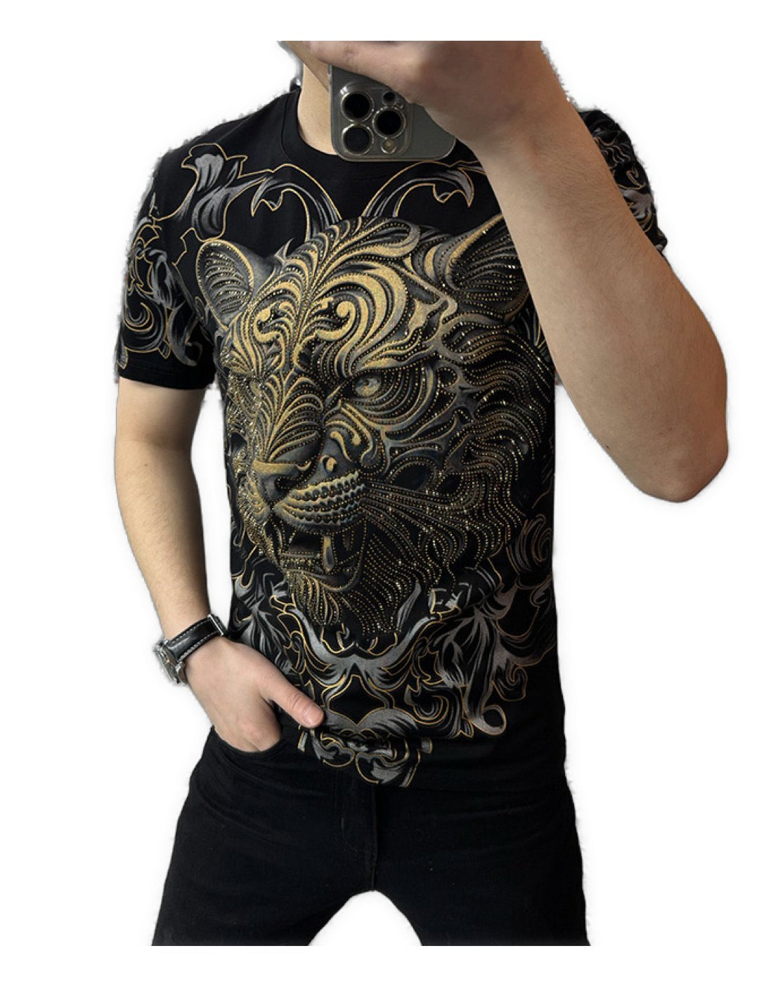 Darkcuza 7 - T-Shirt for Men - Sarman Fashion - Wholesale Clothing Fashion Brand for Men from Canada