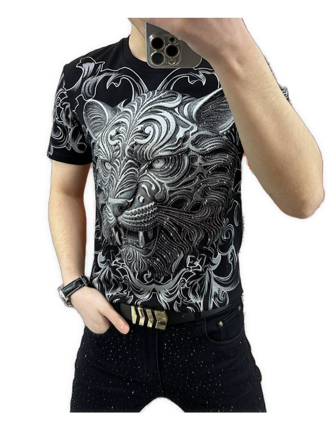 Darkcuza 7 - T-Shirt for Men - Sarman Fashion - Wholesale Clothing Fashion Brand for Men from Canada