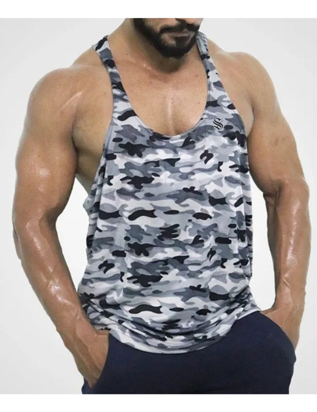 DAX - Tank Top for Men - Sarman Fashion - Wholesale Clothing Fashion Brand for Men from Canada