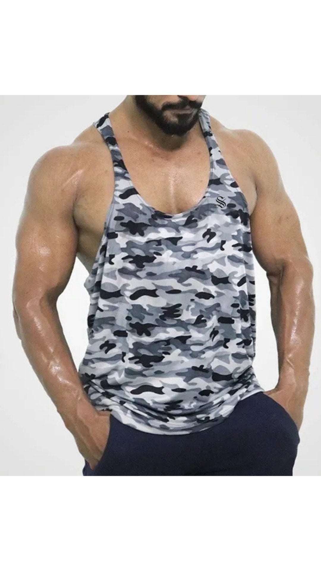 DAX - Tank Top for Men - Sarman Fashion - Wholesale Clothing Fashion Brand for Men from Canada