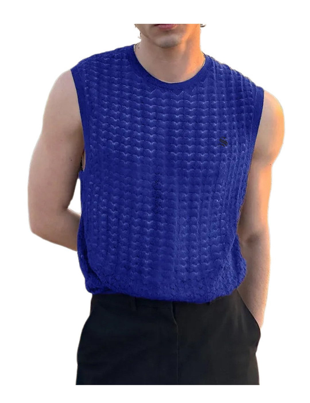 Derivu - Tank Top for Men - Sarman Fashion - Wholesale Clothing Fashion Brand for Men from Canada