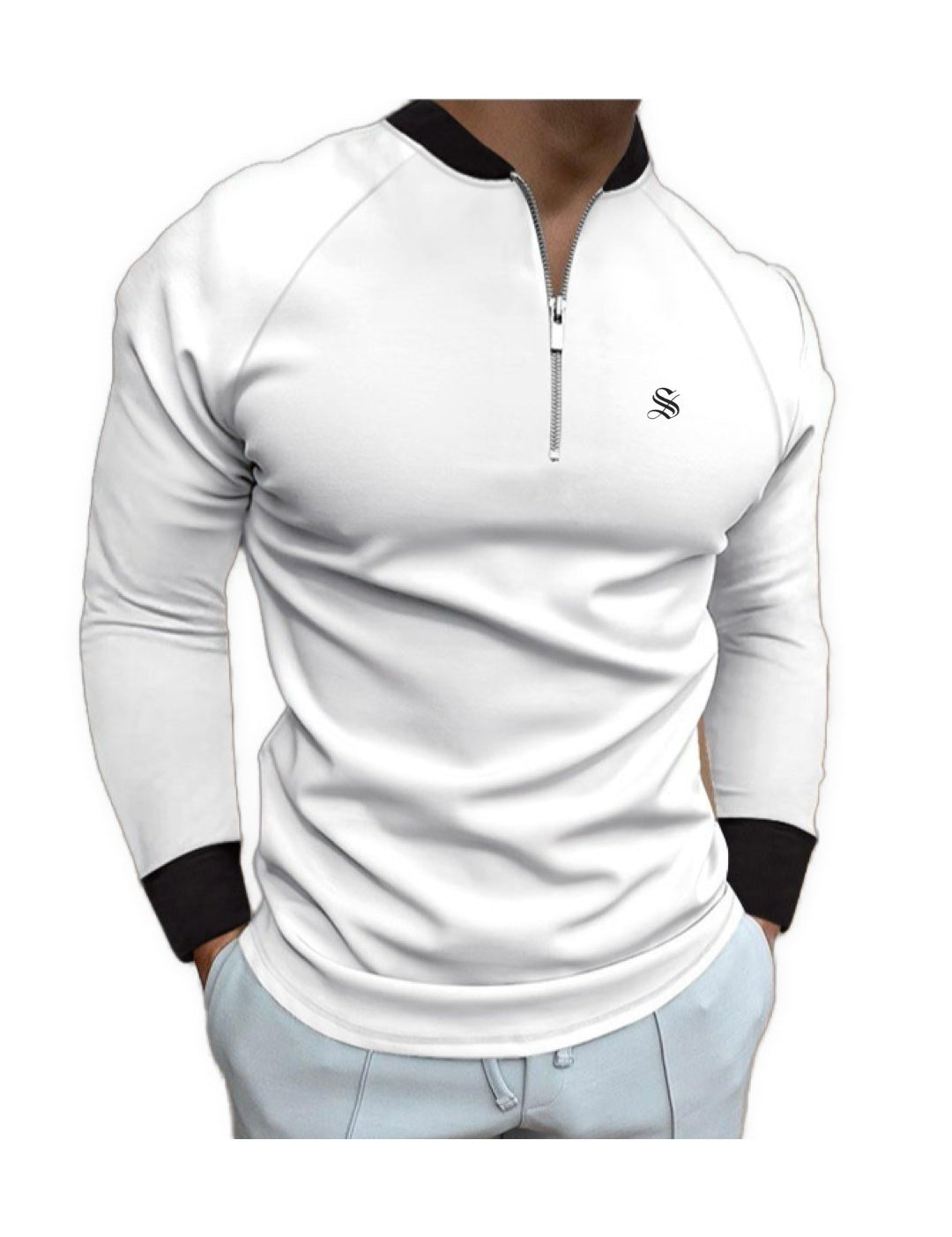 Dibin - Track Top for Men - Sarman Fashion - Wholesale Clothing Fashion Brand for Men from Canada