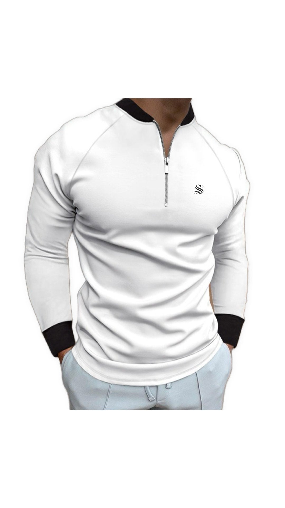 Dibin - Track Top for Men - Sarman Fashion - Wholesale Clothing Fashion Brand for Men from Canada