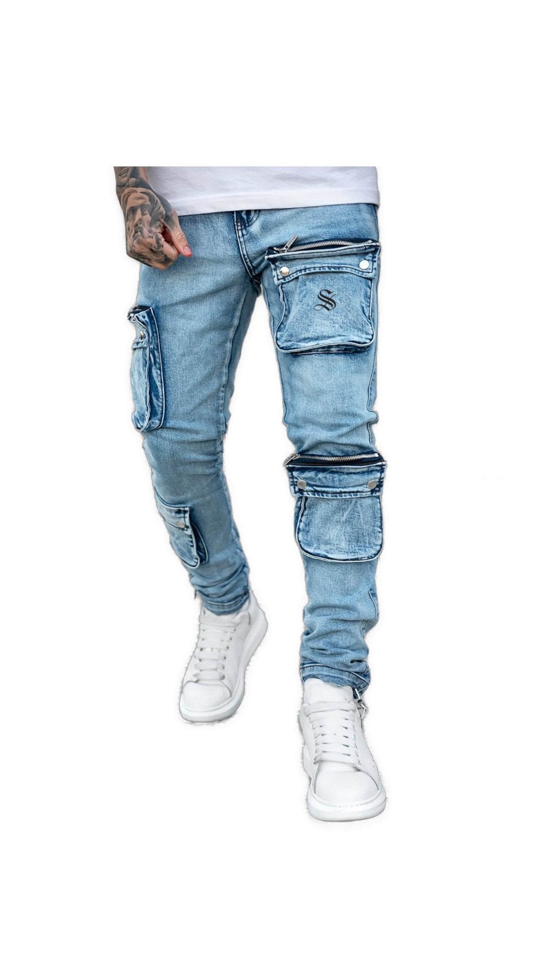 Dima 2 - Denim Jeans for Men - Sarman Fashion - Wholesale Clothing Fashion Brand for Men from Canada