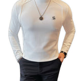 DKL - High Neck Long Sleeve Shirt for Men - Sarman Fashion - Wholesale Clothing Fashion Brand for Men from Canada