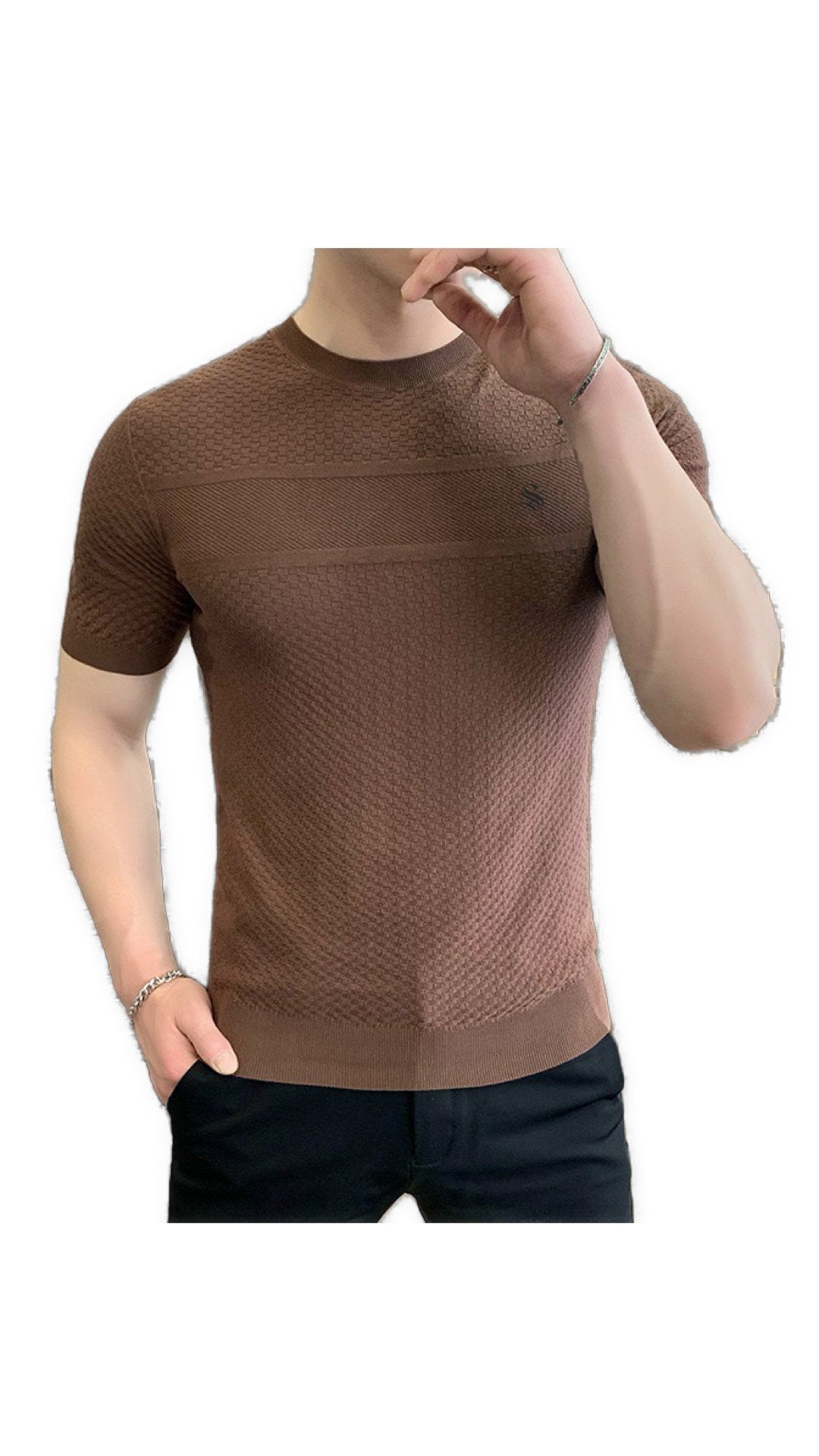 Doliba - T-Shirt for Men - Sarman Fashion - Wholesale Clothing Fashion Brand for Men from Canada