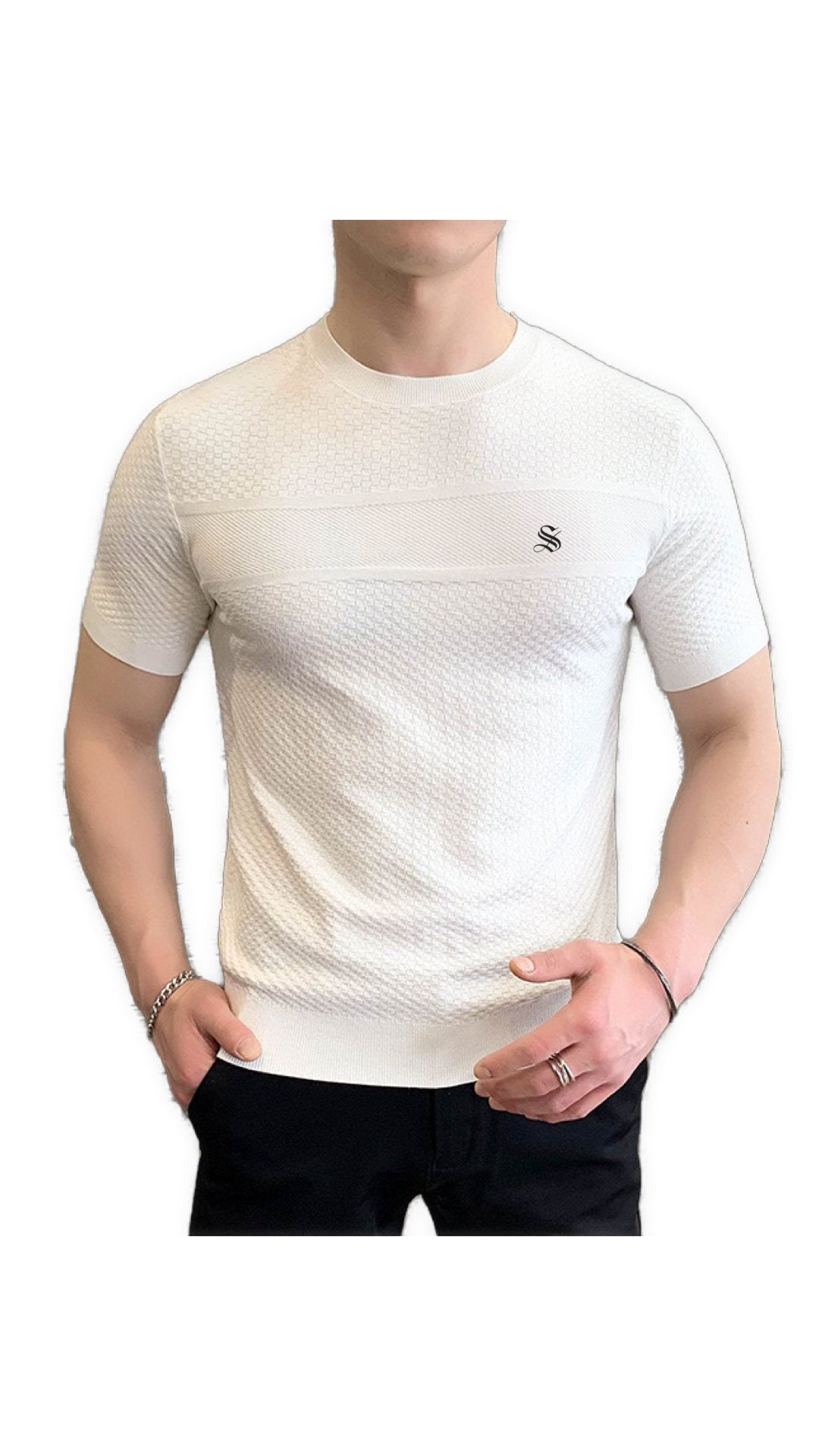 Doliba - T-Shirt for Men - Sarman Fashion - Wholesale Clothing Fashion Brand for Men from Canada