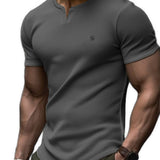 Dujiuana 2 - V - Neck T - Shirt for Men - Sarman Fashion - Wholesale Clothing Fashion Brand for Men from Canada