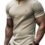 Dujiuana 2 - V - Neck T - Shirt for Men - Sarman Fashion - Wholesale Clothing Fashion Brand for Men from Canada