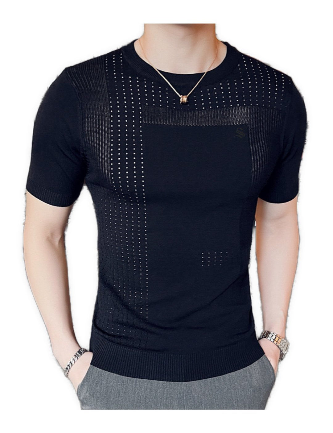 Duvuka - T-Shirt for Men - Sarman Fashion - Wholesale Clothing Fashion Brand for Men from Canada