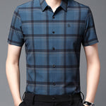 Duznudi - Short Sleeves Shirt for Men - Sarman Fashion - Wholesale Clothing Fashion Brand for Men from Canada