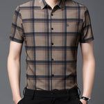 Duznudi - Short Sleeves Shirt for Men - Sarman Fashion - Wholesale Clothing Fashion Brand for Men from Canada