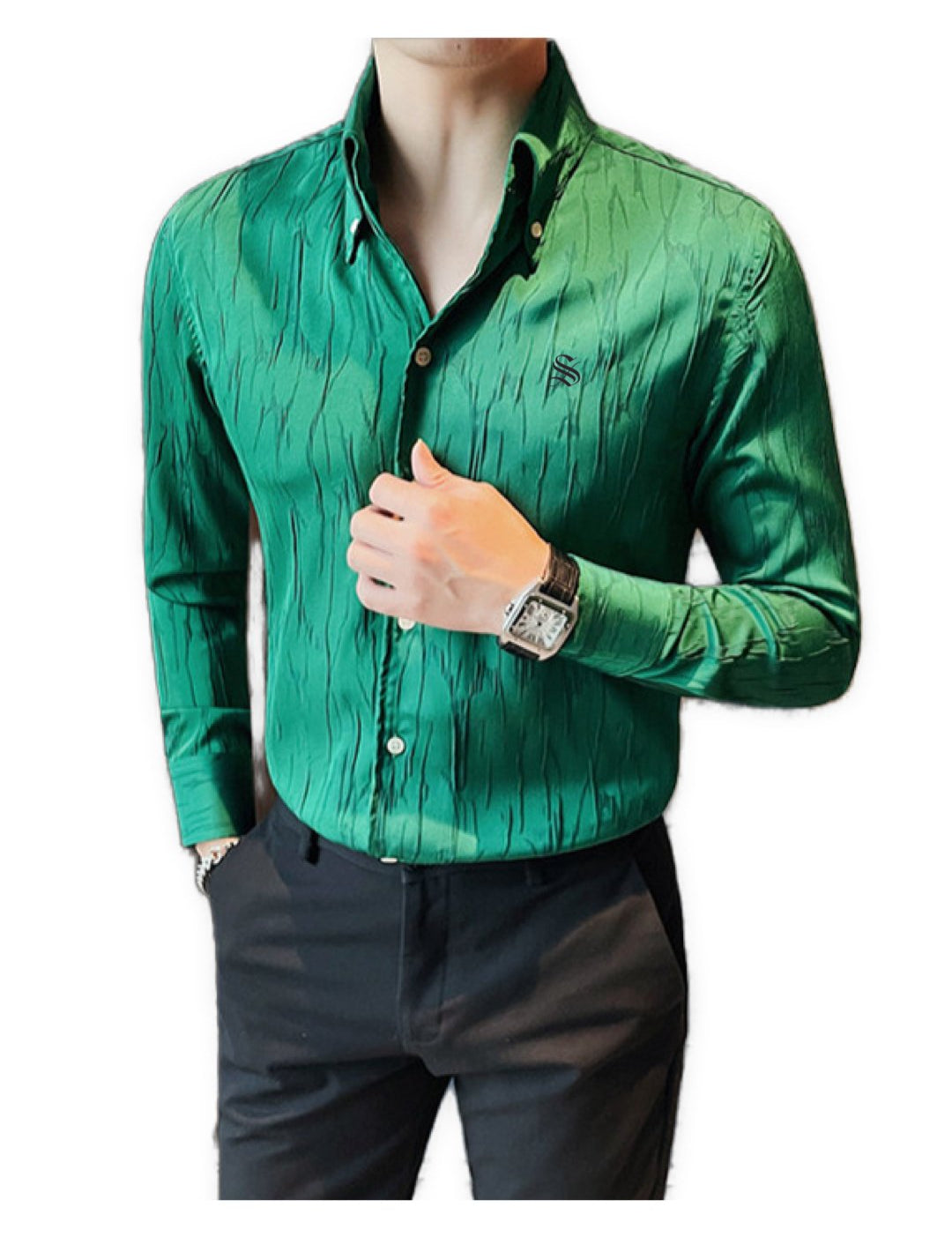 EOPA - Long Sleeves Shirt for Men - Sarman Fashion - Wholesale Clothing Fashion Brand for Men from Canada