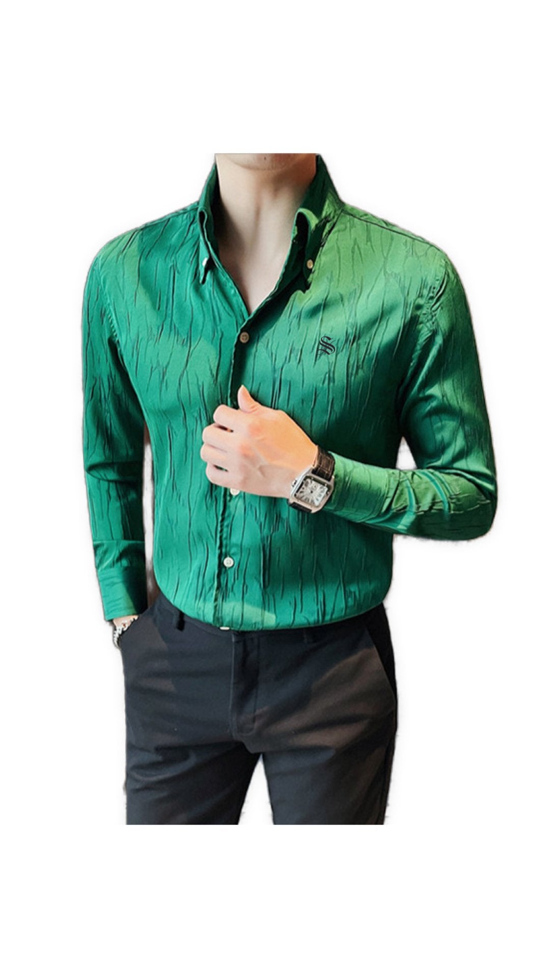 EOPA - Long Sleeves Shirt for Men - Sarman Fashion - Wholesale Clothing Fashion Brand for Men from Canada