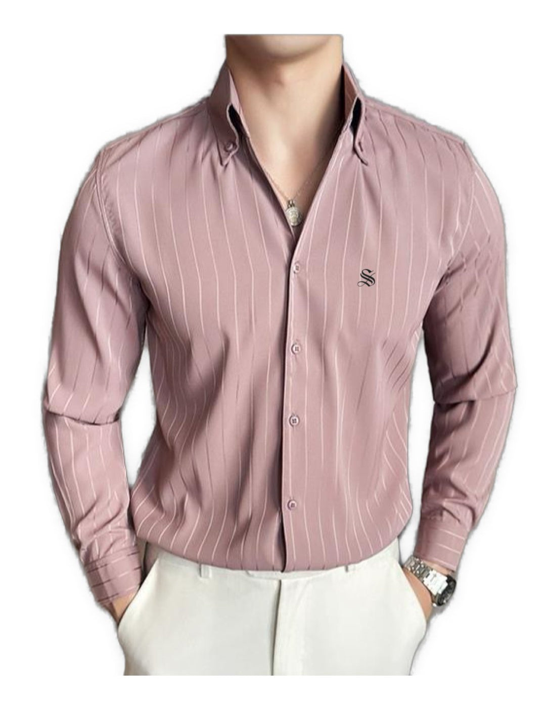 Epu - Long Sleeves Shirt for Men - Sarman Fashion - Wholesale Clothing Fashion Brand for Men from Canada