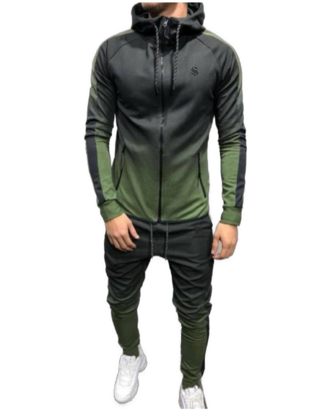 Eria 65 - Complete Set - Long Sleeves Hoodie & Joggers for Men - Sarman Fashion - Wholesale Clothing Fashion Brand for Men from Canada