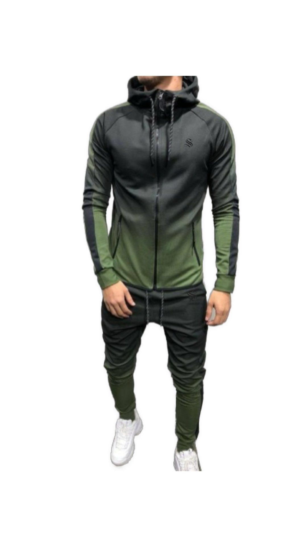 Eria 65 - Complete Set - Long Sleeves Hoodie & Joggers for Men - Sarman Fashion - Wholesale Clothing Fashion Brand for Men from Canada