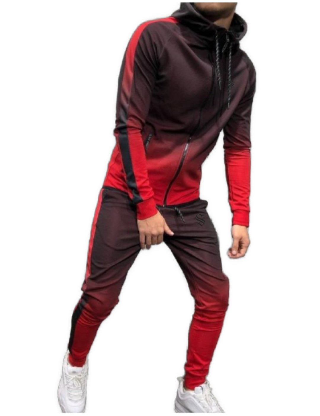 Eria 65 - Complete Set - Long Sleeves Hoodie & Joggers for Men - Sarman Fashion - Wholesale Clothing Fashion Brand for Men from Canada