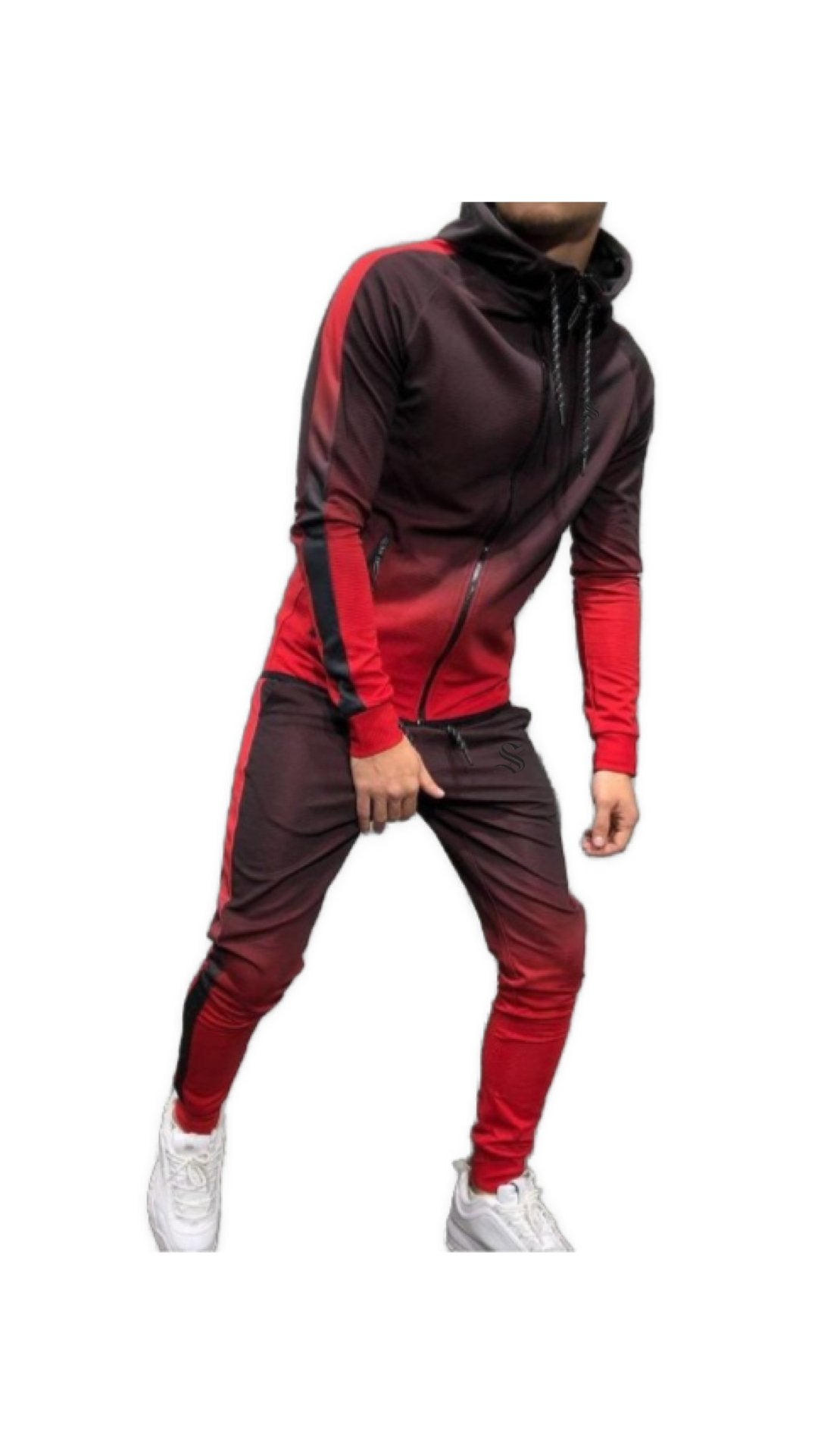 Eria 65 - Complete Set - Long Sleeves Hoodie & Joggers for Men - Sarman Fashion - Wholesale Clothing Fashion Brand for Men from Canada