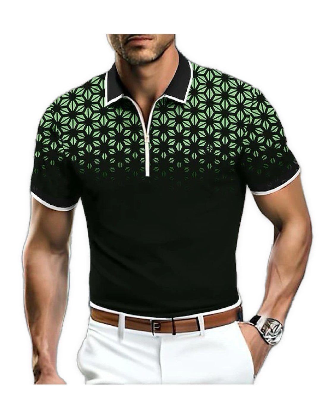 Ewina - Polo Shirt for Men - Sarman Fashion - Wholesale Clothing Fashion Brand for Men from Canada