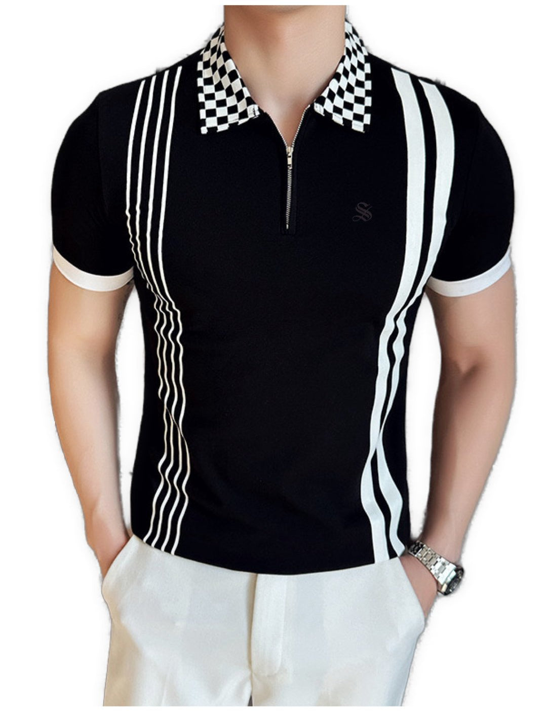 F1PO - Polo Shirt for Men - Sarman Fashion - Wholesale Clothing Fashion Brand for Men from Canada