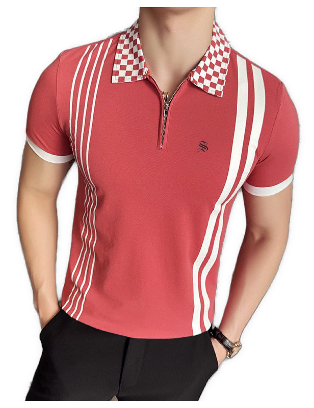 F1PO - Polo Shirt for Men - Sarman Fashion - Wholesale Clothing Fashion Brand for Men from Canada