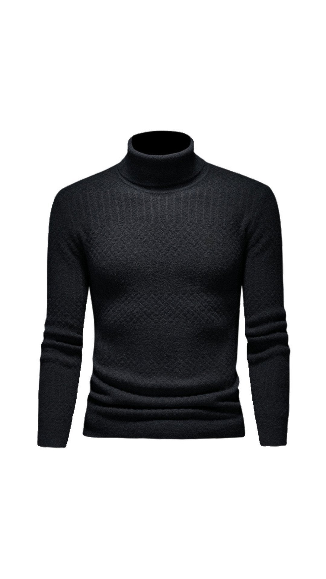 Fermement 2 - High Neck Sweater for Men - Sarman Fashion - Wholesale Clothing Fashion Brand for Men from Canada