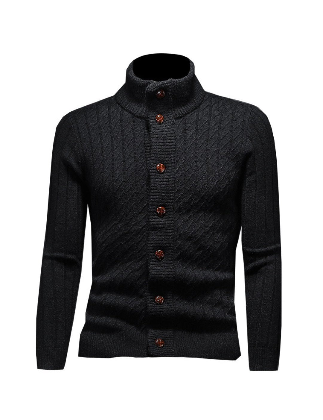 Fermement 21 - High Neck Sweater for Men - Sarman Fashion - Wholesale Clothing Fashion Brand for Men from Canada