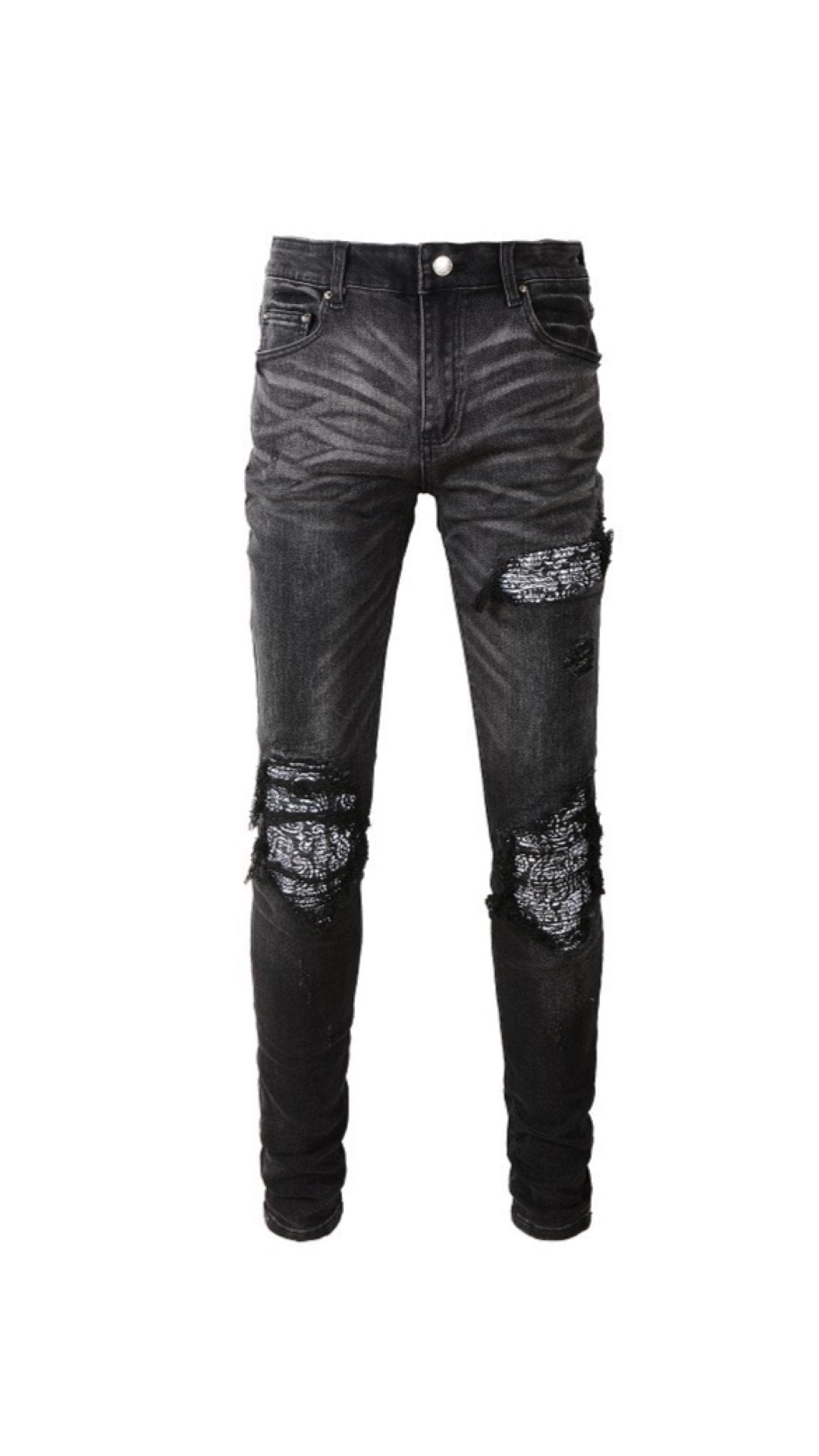 Fighu - Skinny Legs Denim Jeans for Men - Sarman Fashion - Wholesale Clothing Fashion Brand for Men from Canada