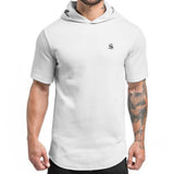 Fisopa - Hood T - Shirt for Men - Sarman Fashion - Wholesale Clothing Fashion Brand for Men from Canada