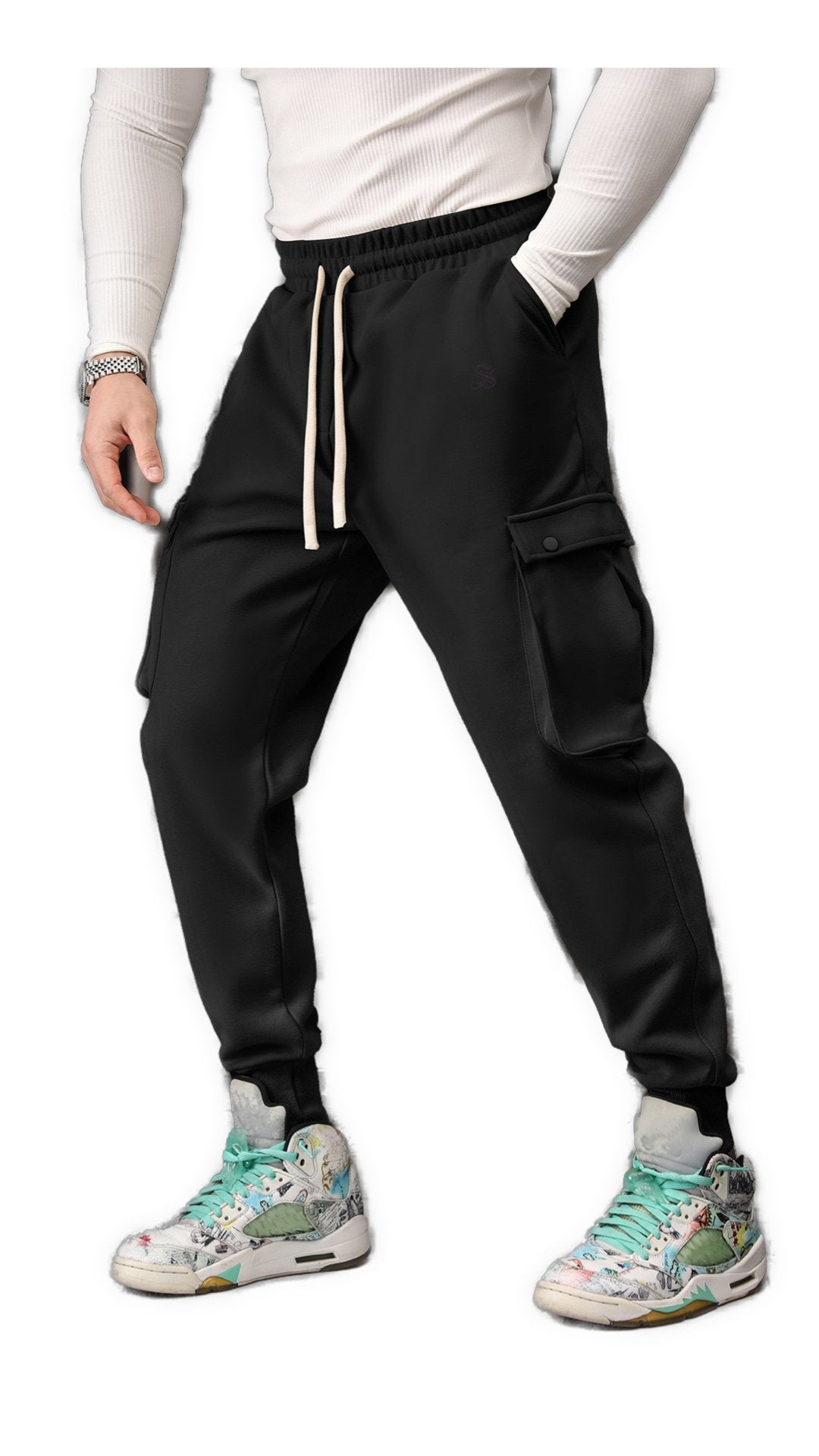 Fizra 8 - Joggers for Men - Sarman Fashion - Wholesale Clothing Fashion Brand for Men from Canada