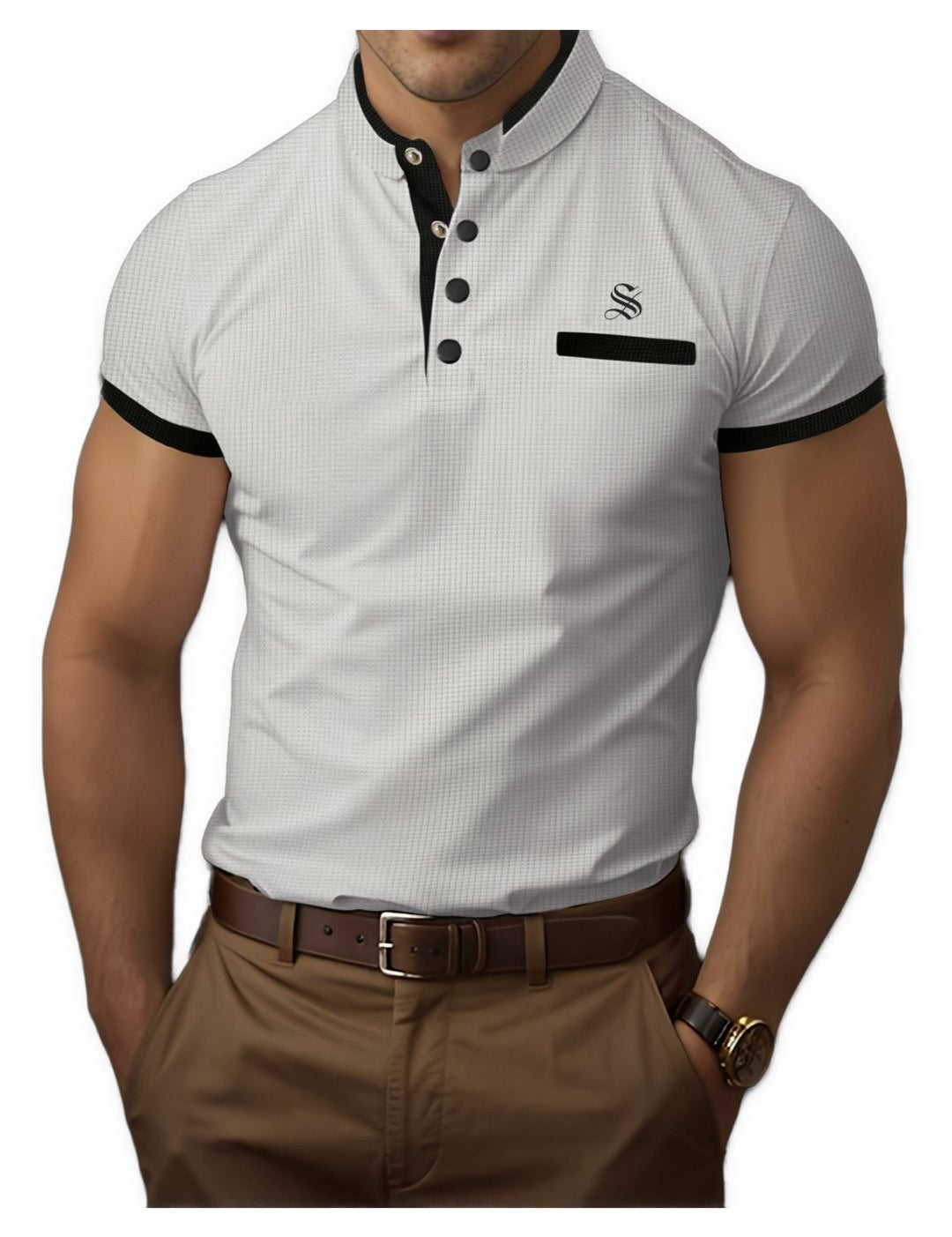 Fnoma - T - Shirt for Men - Sarman Fashion - Wholesale Clothing Fashion Brand for Men from Canada