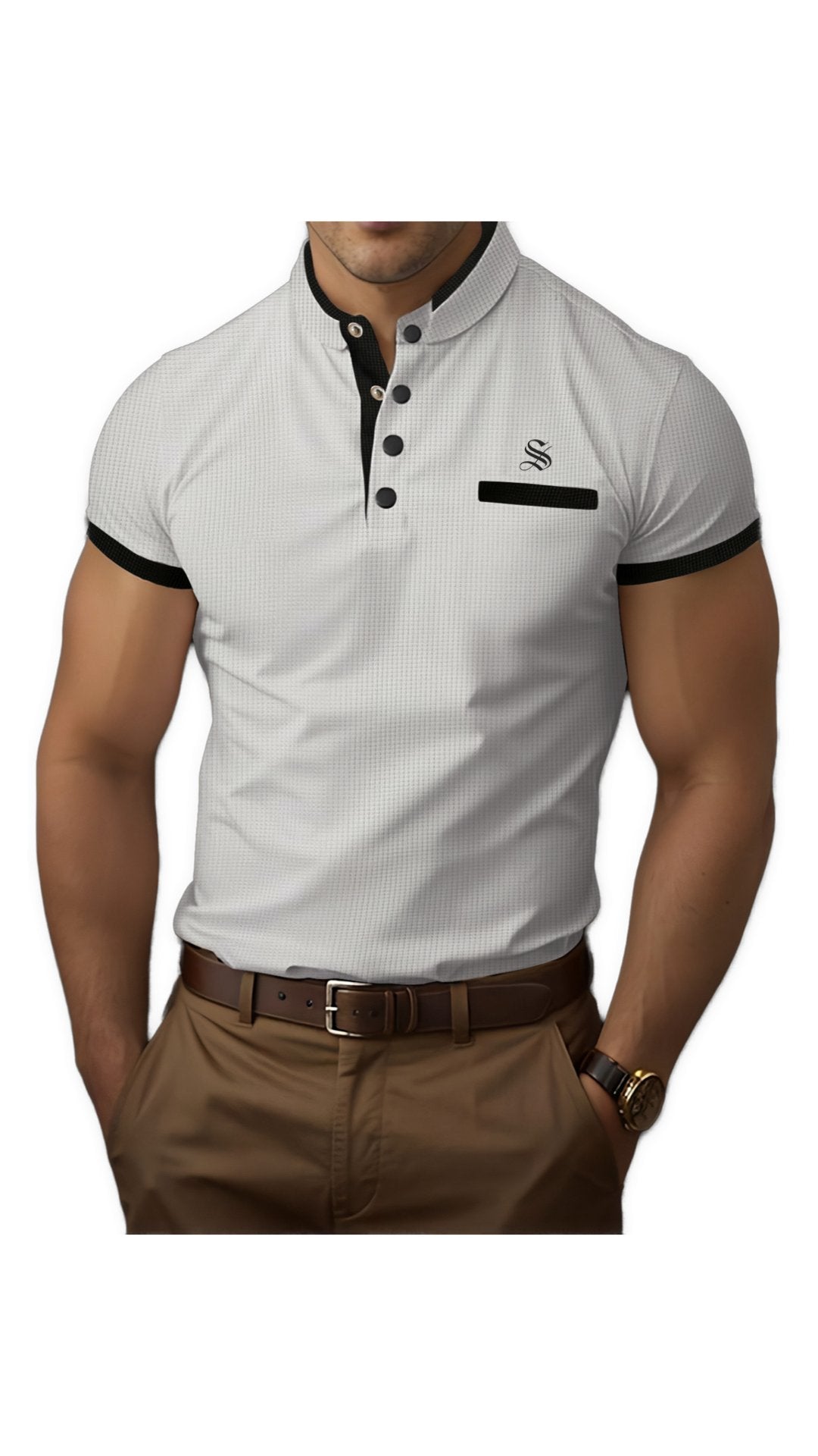 Fnoma - T - Shirt for Men - Sarman Fashion - Wholesale Clothing Fashion Brand for Men from Canada