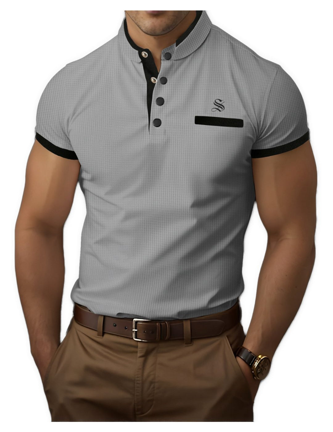 Fnoma - T - Shirt for Men - Sarman Fashion - Wholesale Clothing Fashion Brand for Men from Canada