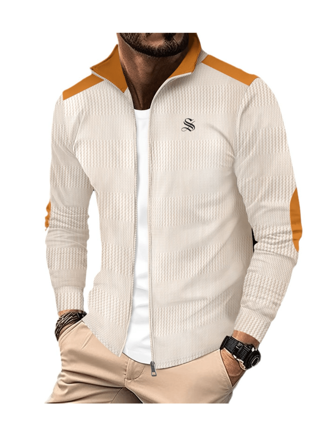 Fuic - Track Top for Men - Sarman Fashion - Wholesale Clothing Fashion Brand for Men from Canada