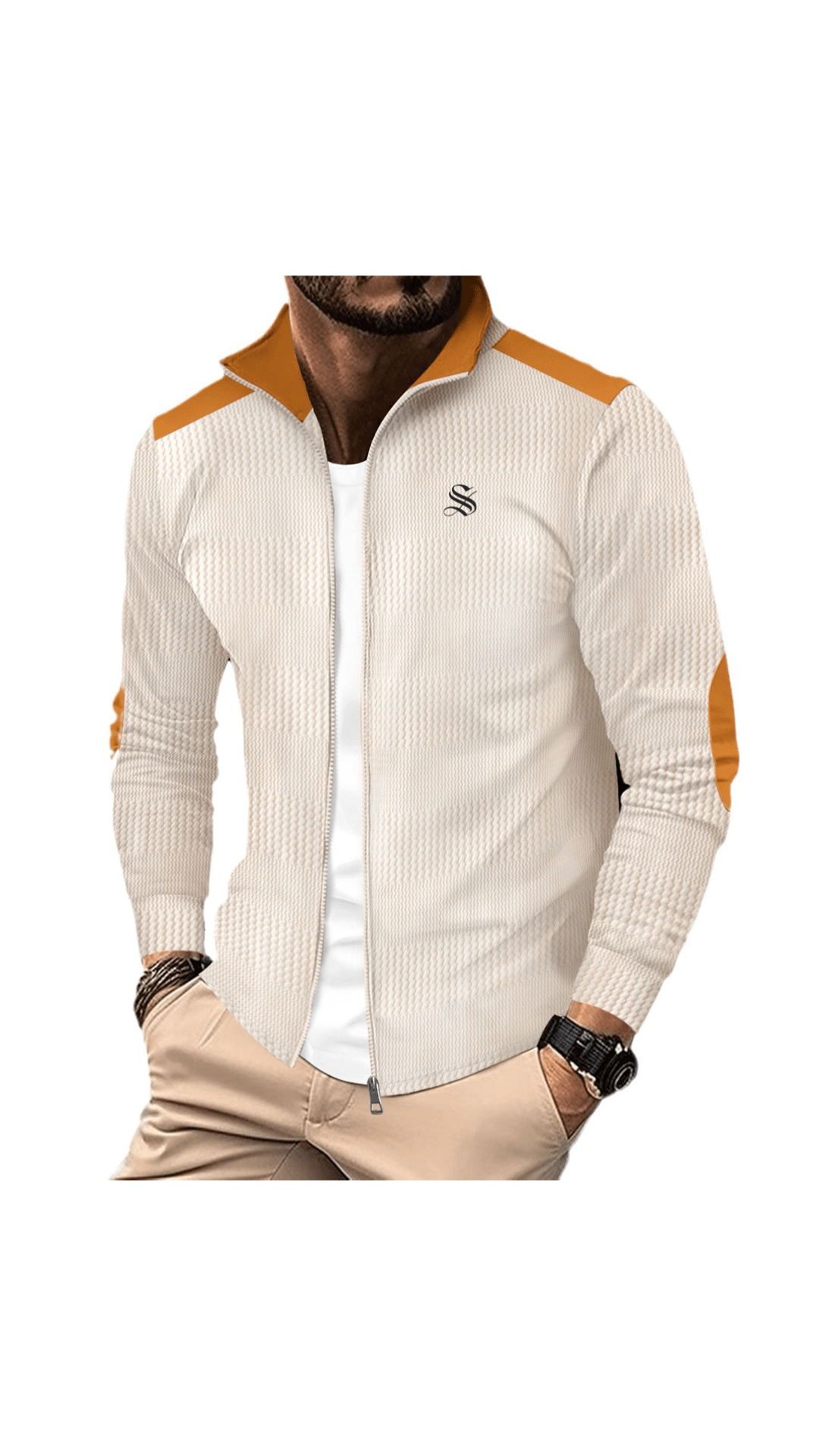 Fuic - Track Top for Men - Sarman Fashion - Wholesale Clothing Fashion Brand for Men from Canada