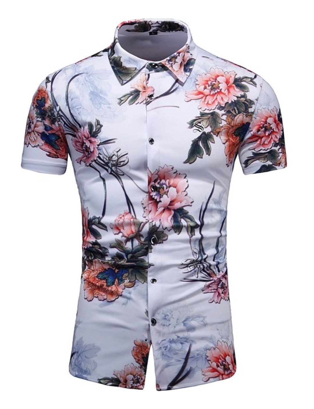 FUZI - Short Sleeves Shirt for Men - Sarman Fashion - Wholesale Clothing Fashion Brand for Men from Canada