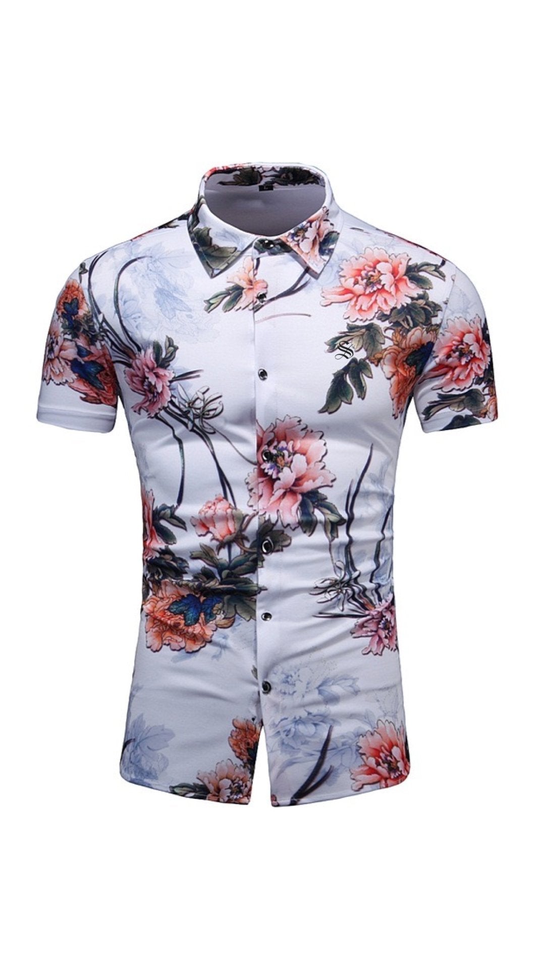 FUZI - Short Sleeves Shirt for Men - Sarman Fashion - Wholesale Clothing Fashion Brand for Men from Canada