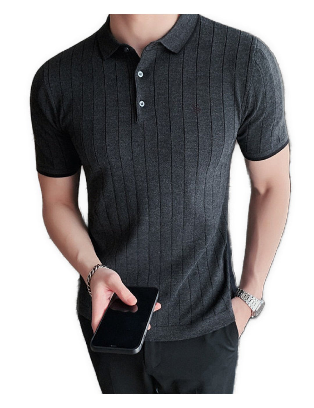 Gabby - Polo Shirt for Men - Sarman Fashion - Wholesale Clothing Fashion Brand for Men from Canada