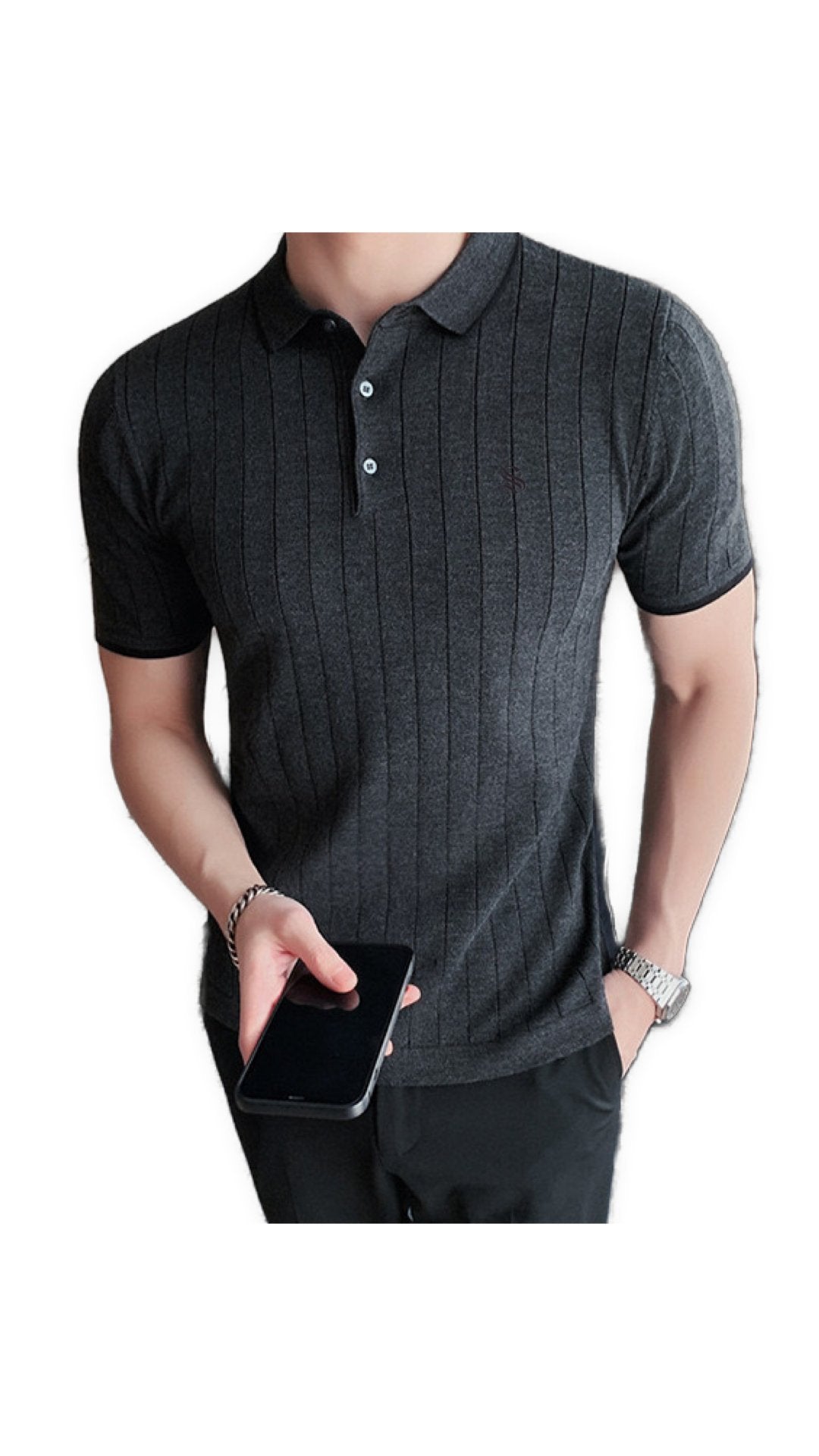 Gabby - Polo Shirt for Men - Sarman Fashion - Wholesale Clothing Fashion Brand for Men from Canada