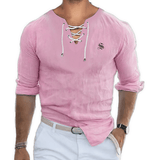 Gak - Long V - Neck Shirt for Men - Sarman Fashion - Wholesale Clothing Fashion Brand for Men from Canada