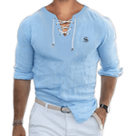 Gak - Long V - Neck Shirt for Men - Sarman Fashion - Wholesale Clothing Fashion Brand for Men from Canada