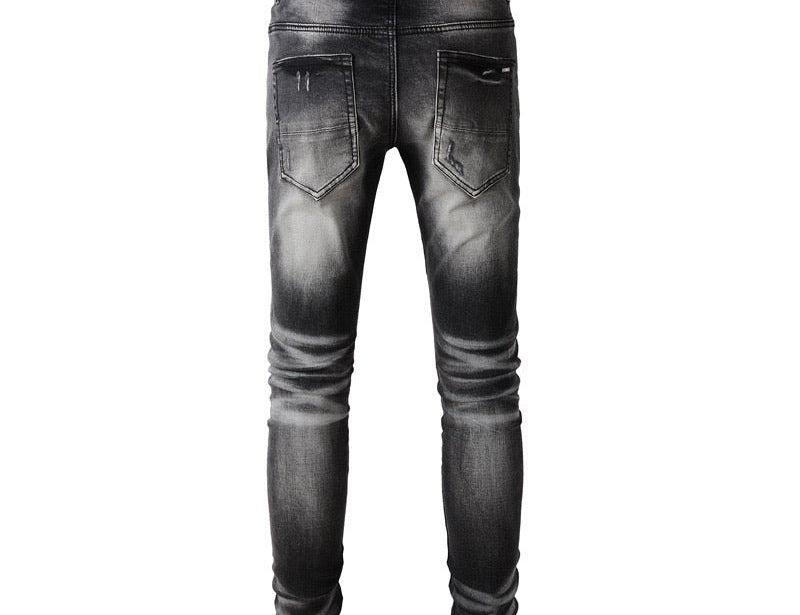 Geni - Skinny Legs Denim Jeans for Men - Sarman Fashion - Wholesale Clothing Fashion Brand for Men from Canada
