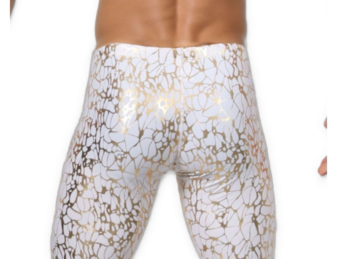 Golnu - Leggings Shorts for Men - Sarman Fashion - Wholesale Clothing Fashion Brand for Men from Canada