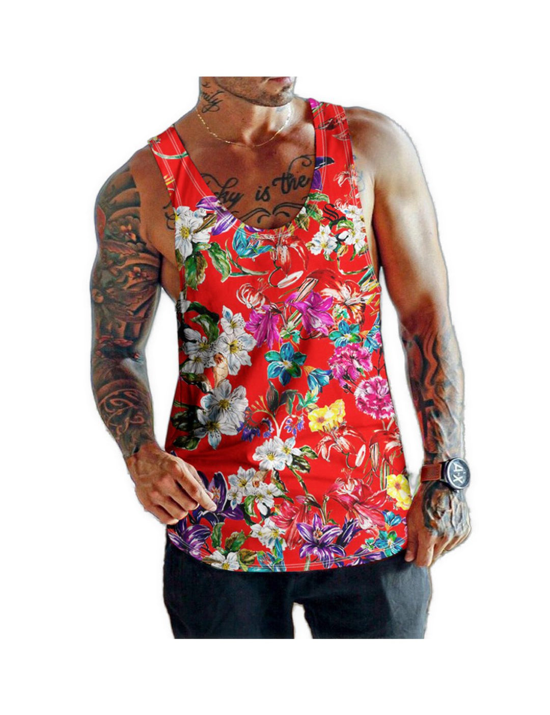 Guordano 2 - Tank Top for Men - Sarman Fashion - Wholesale Clothing Fashion Brand for Men from Canada