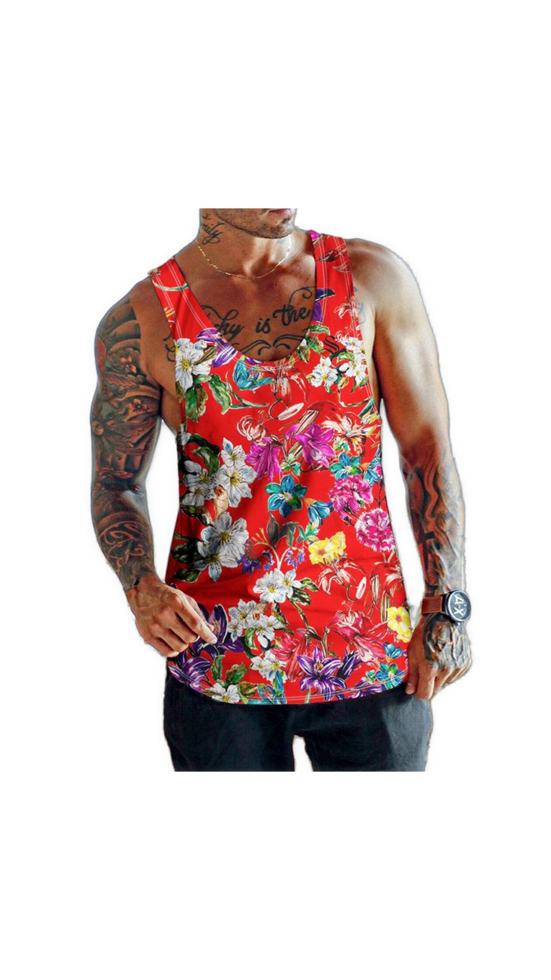 Guordano 2 - Tank Top for Men - Sarman Fashion - Wholesale Clothing Fashion Brand for Men from Canada