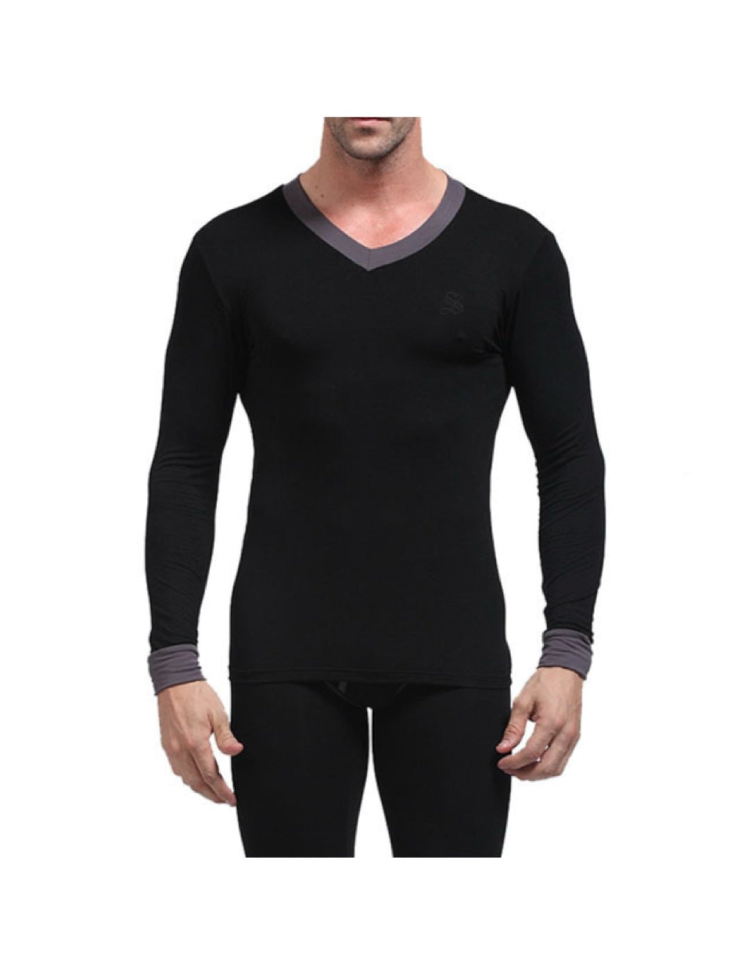 Hajpa - Long V - Neck Shirt for Men - Sarman Fashion - Wholesale Clothing Fashion Brand for Men from Canada